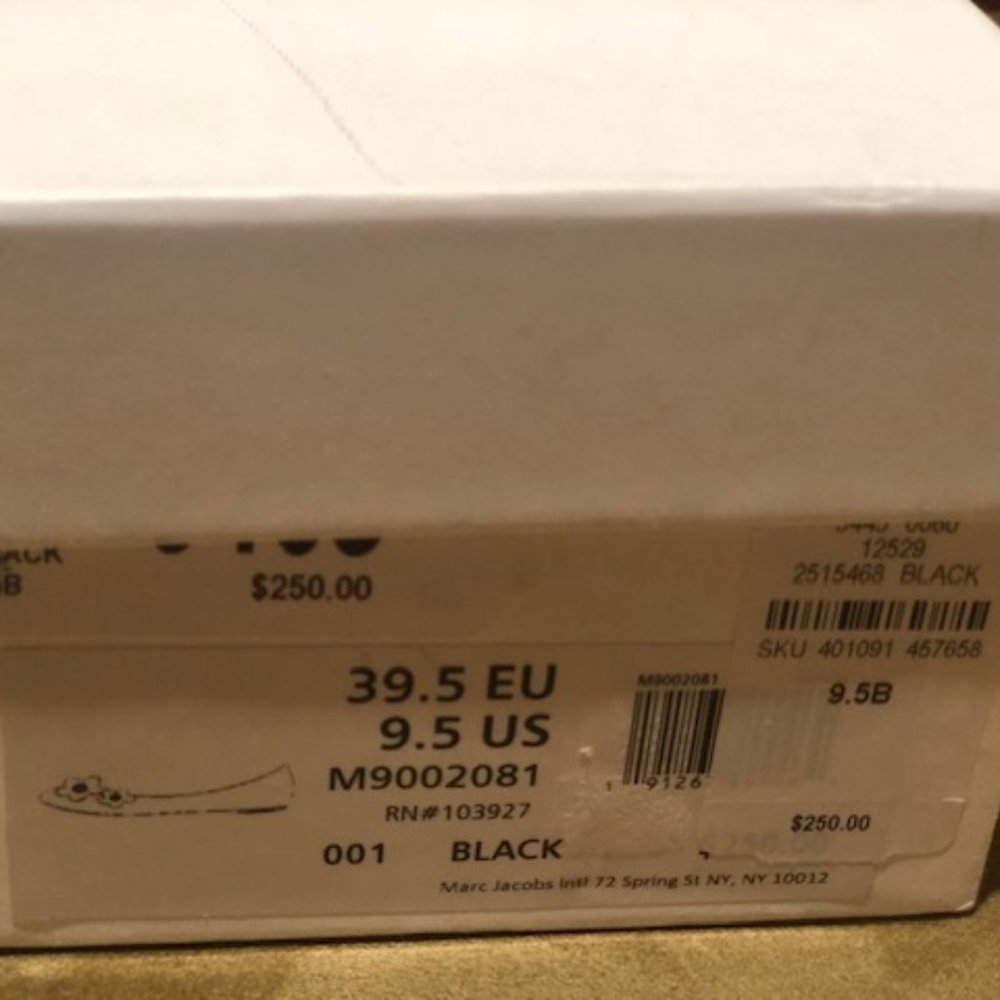 Marc Jacobs Flat Daisy Ballerina-calf